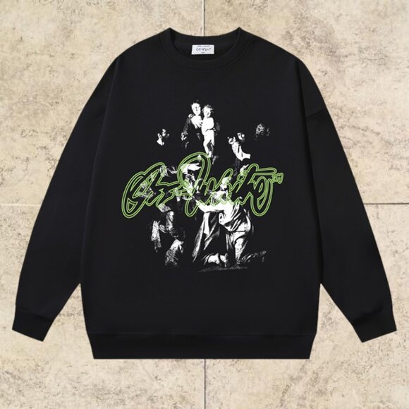 Off-White Men's Sweatshirt Black